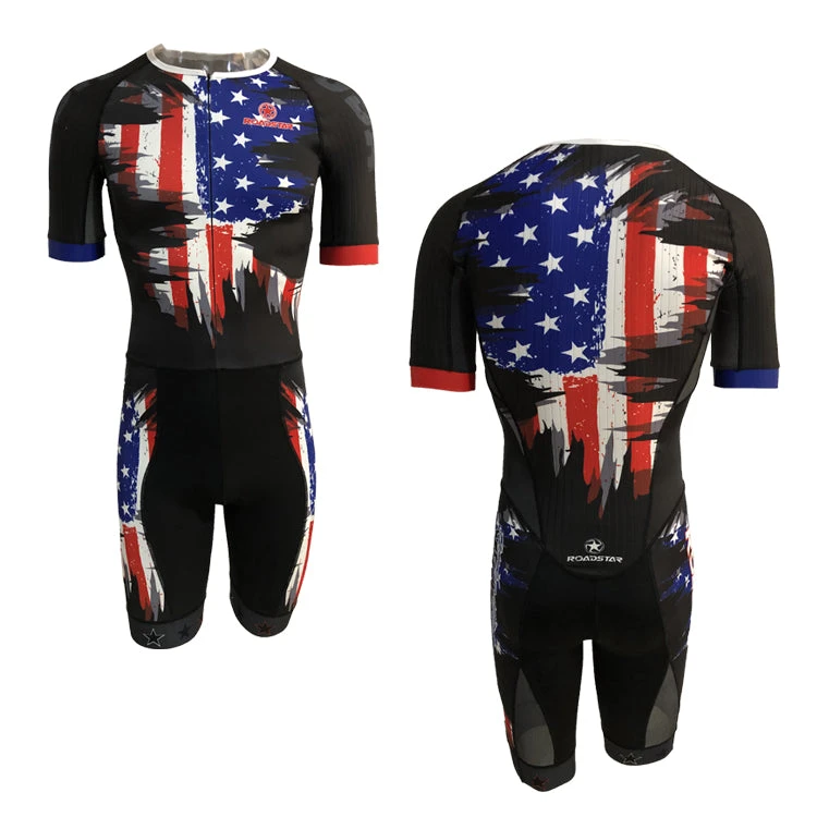 Roadstar - USA Flag Aero Pro Skinsuit 2 Roadstar - USA Flag Aero Pro Skinsuit - Image 2