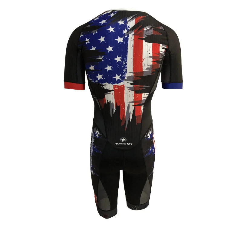 Roadstar - USA Flag Aero Pro Skinsuit 3 Roadstar - USA Flag Aero Pro Skinsuit - Image 3