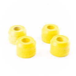 Roll-Line - Rubber Elastomer Suspensions (Cushions) -Roller Skate Shop Roll Line Cushion Rubber Upper Yellow Hard