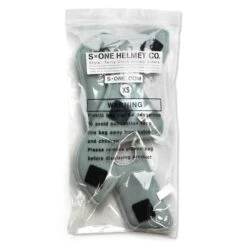 S-One - Lifer Terry Cloth Helmet Liners - Wide (Grey) -Roller Skate Shop S One TerryClothLinerWideGrey 4