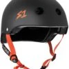S-One Lifer Helmet - Matte Black With Orange Straps