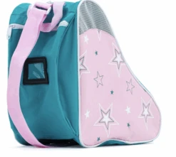 SFR - Star Skate Bag - Pink/Green -Roller Skate Shop SFR StarBag 2