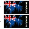 Sk8House - Aus Flag Neck Gaiter