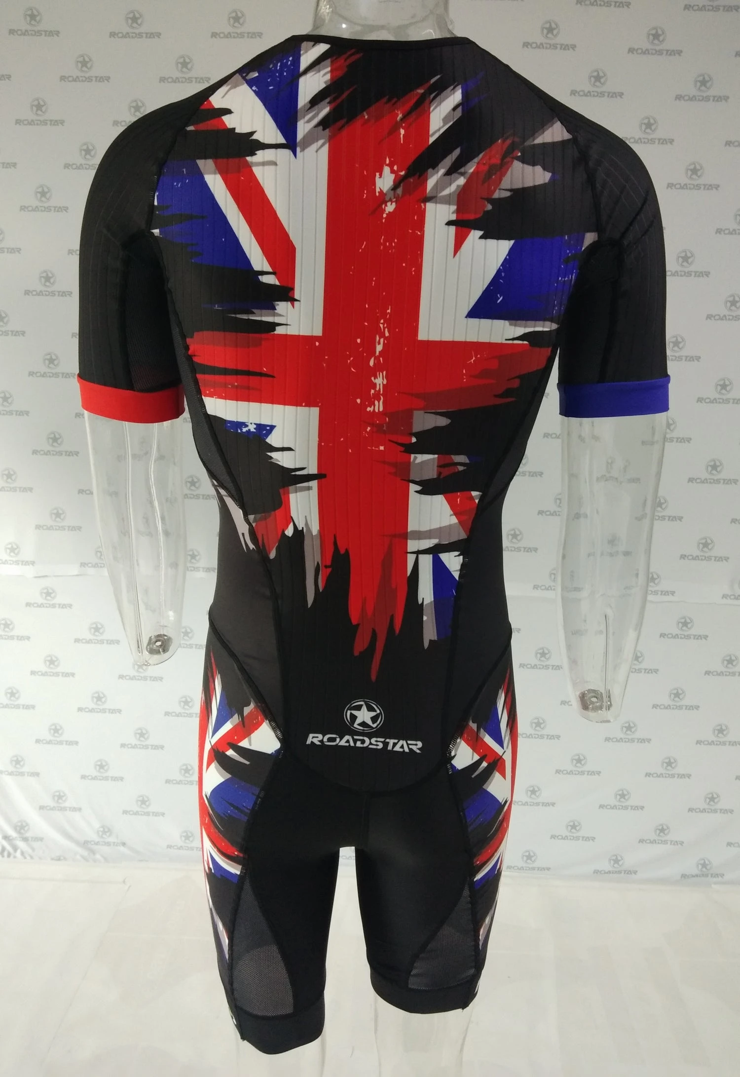 Sk8House - UK Flag Design - Pro Aero Skin Suit 4 Sk8House - UK Flag Design - Pro Aero Skin Suit - Image 4
