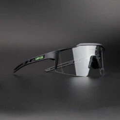 Sk8House - Race Sunglasses - 2023 Model - Photochromic -Roller Skate Shop Sk8House2023Sunglasses Black Green