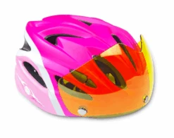 New Versatile Skating Helmet (With Visor) 9 New Versatile Skating Helmet (With Visor) -Roller Skate Shop SkatingStart newversatileHelmet Pink2