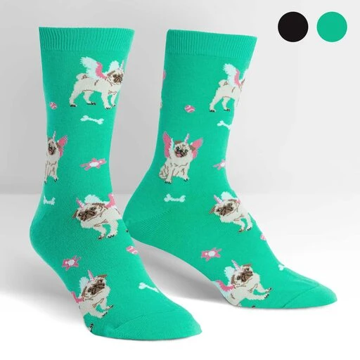 SOCK IT TO ME - Pugasus Crew Socks 1 SOCK IT TO ME - Pugasus Crew Socks