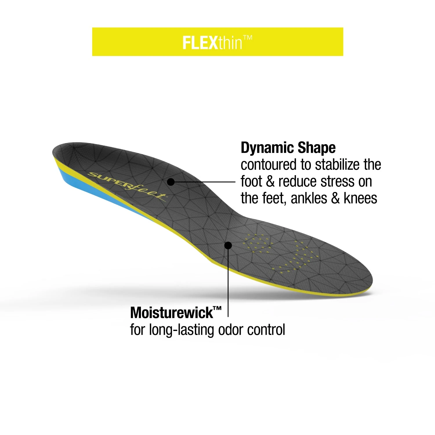 Superfeet - FLEXthin Athletic Insole 4 Superfeet - FLEXthin Athletic Insole - Image 4