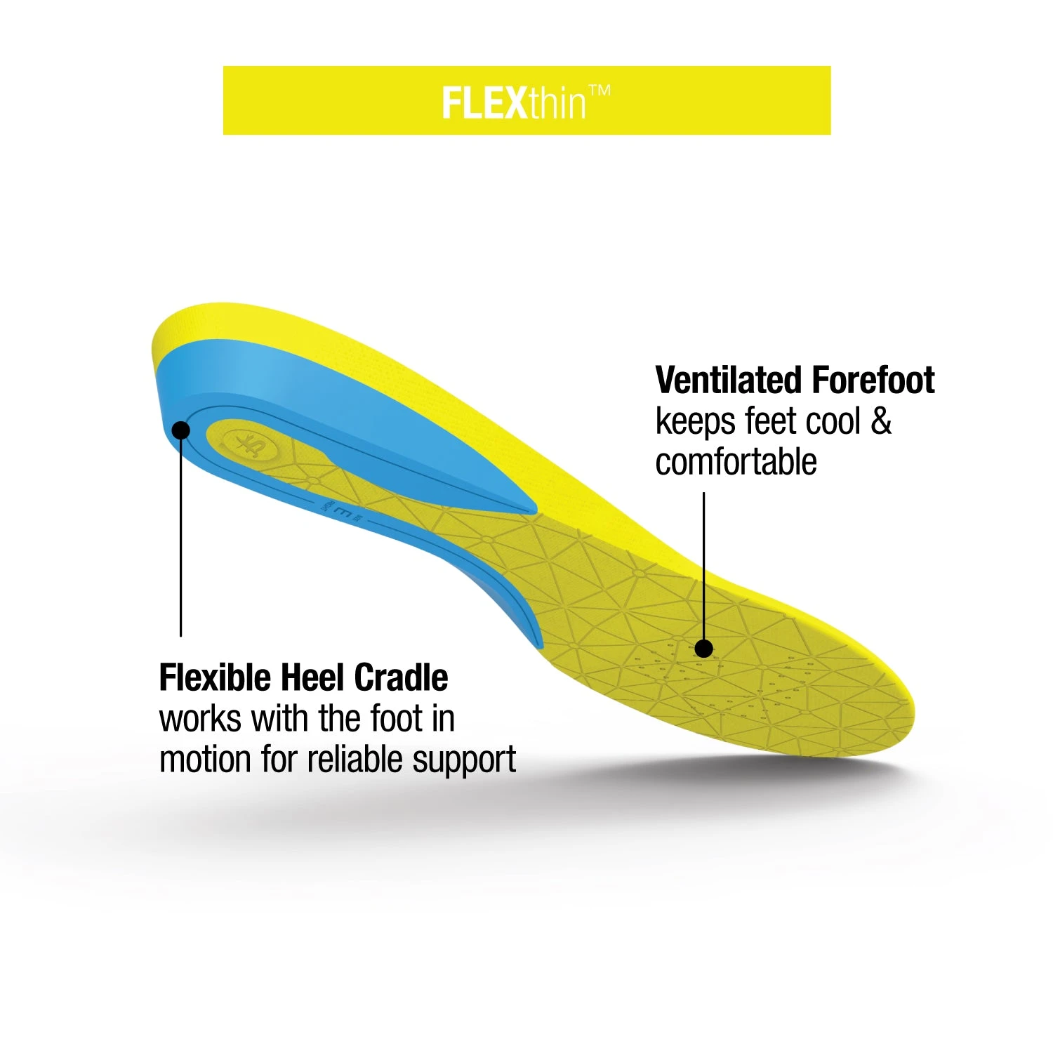 Superfeet - FLEXthin Athletic Insole 3 Superfeet - FLEXthin Athletic Insole - Image 3
