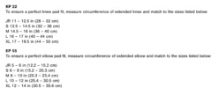 Triple Eight - Park 2-Pack (KP22 Knee / EP55 Elbow) 8 Triple Eight - Park 2-Pack (KP22 Knee / EP55 Elbow) -Roller Skate Shop Triple8 2PackSizeChart