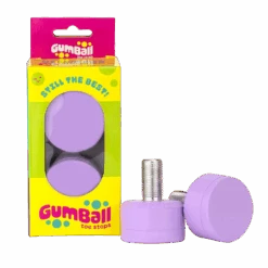 Gumball - Toe Stops -Roller Skate Shop gumball toe stop grape long