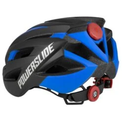 Powerslide Race Attack Helmet 8 Powerslide Race Attack Helmet -Roller Skate Shop powerslide race attack black blue Rear